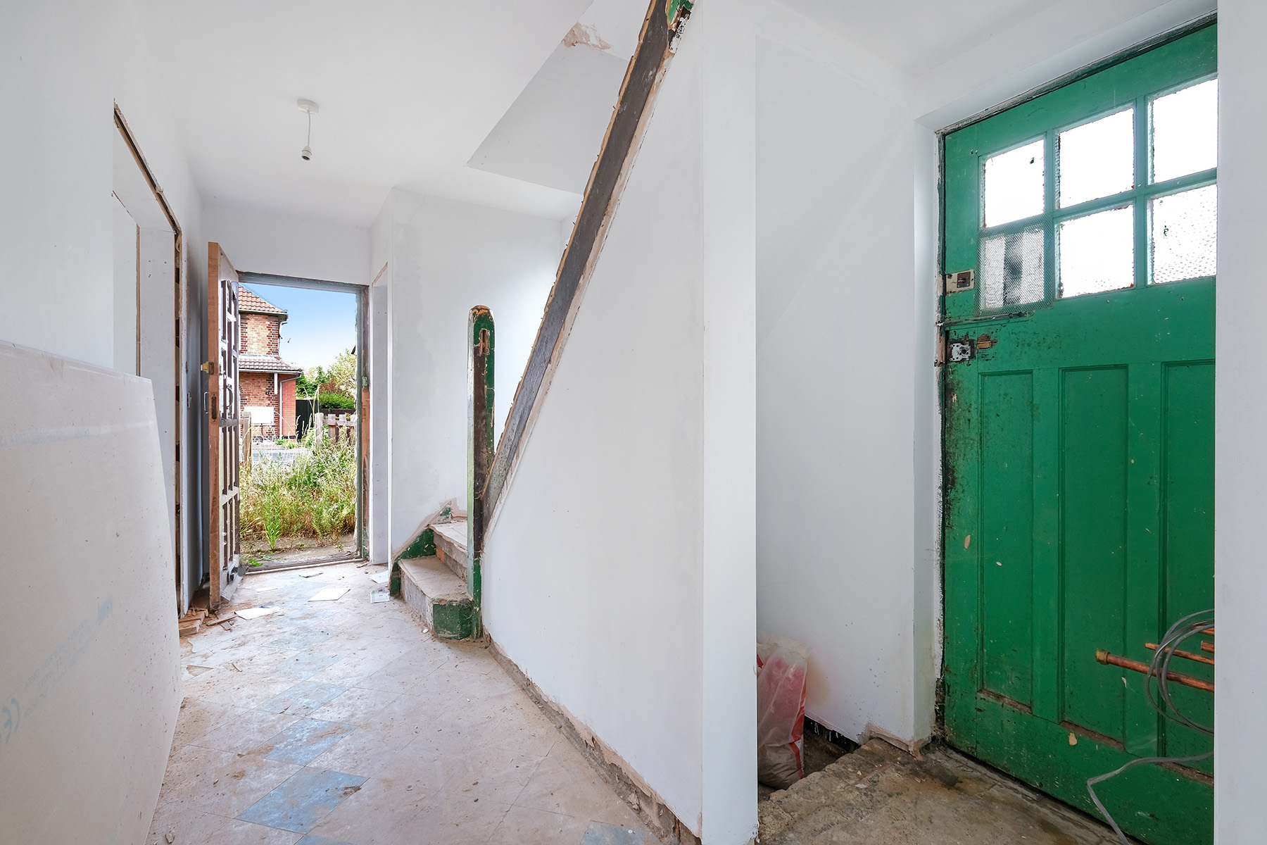 investment property refurbishment hall