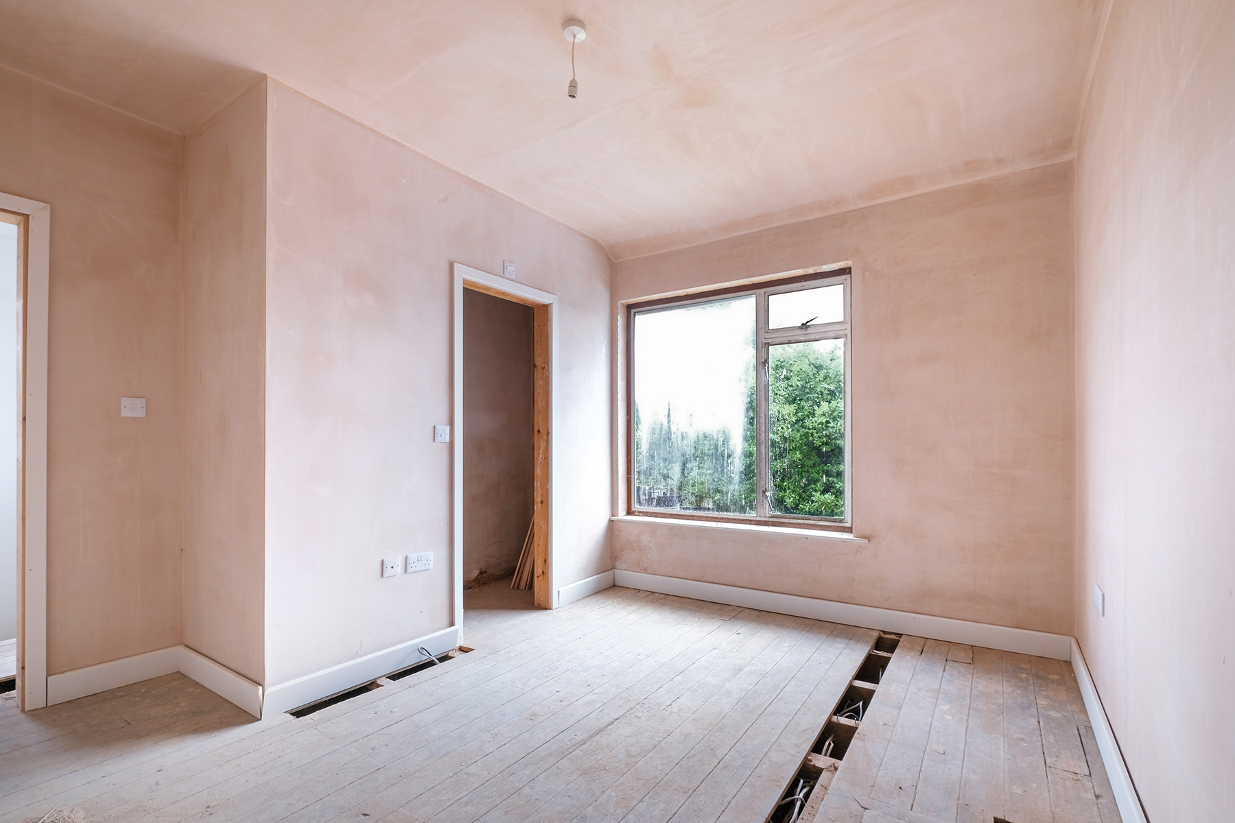 investment property refurbishment upstairs